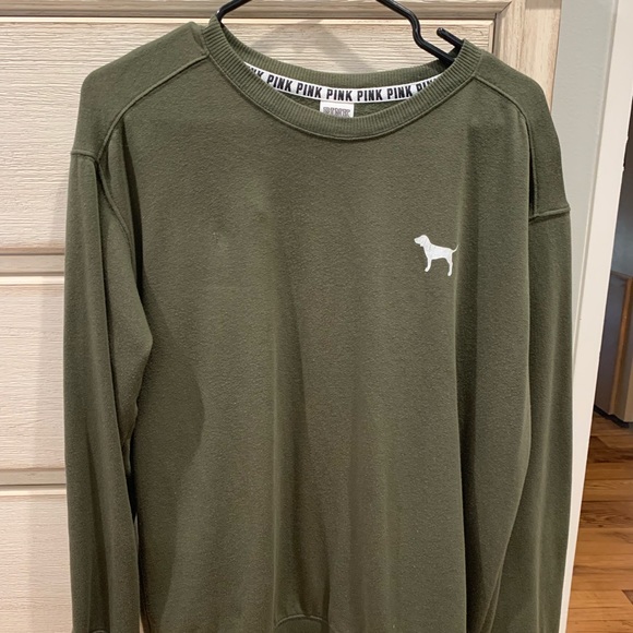 PINK Victoria's Secret Sweaters - Victoria’s Secret PINK crew light weight